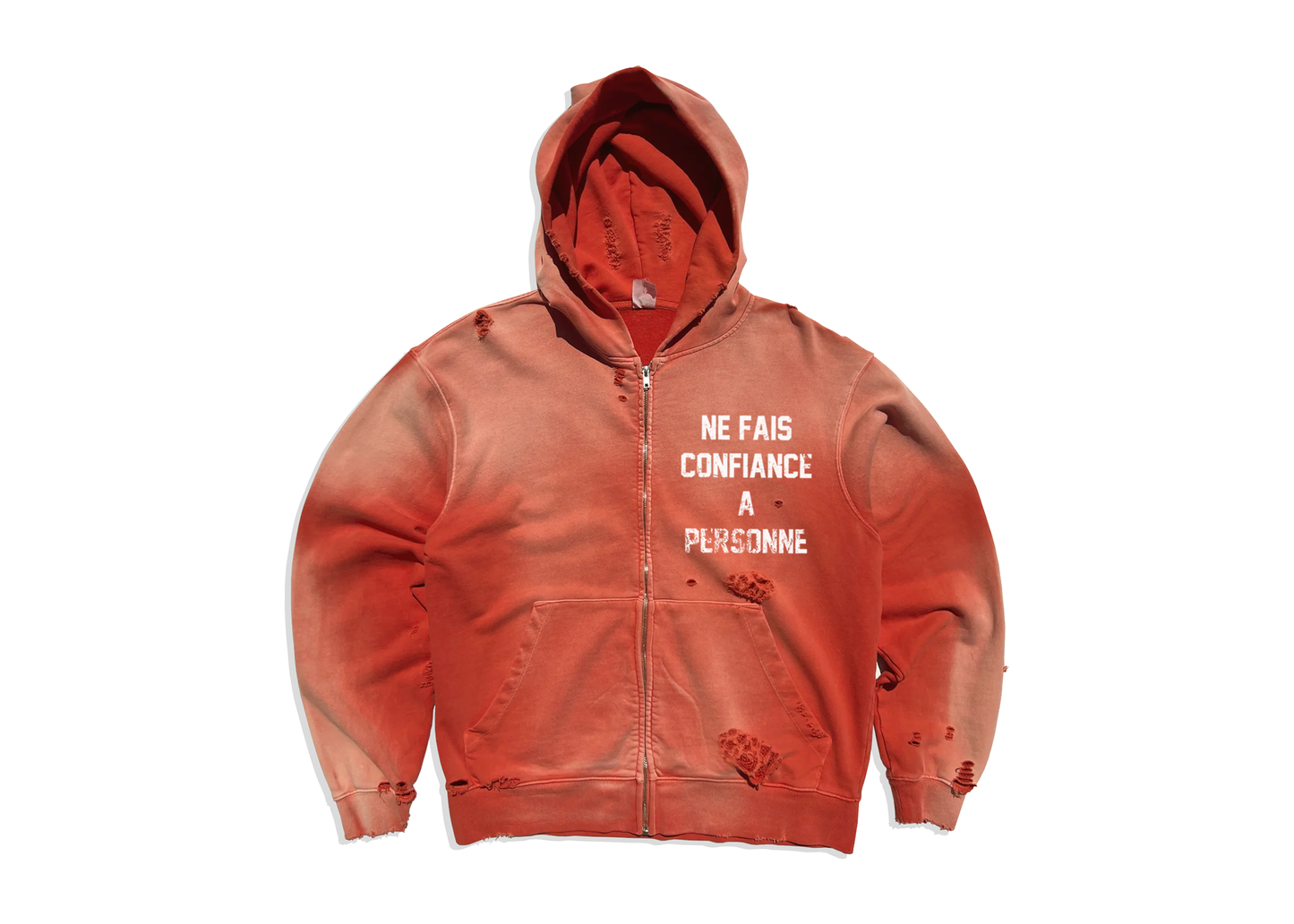 NE FAIS CONFIANCE A PERSONNE ZIP UP